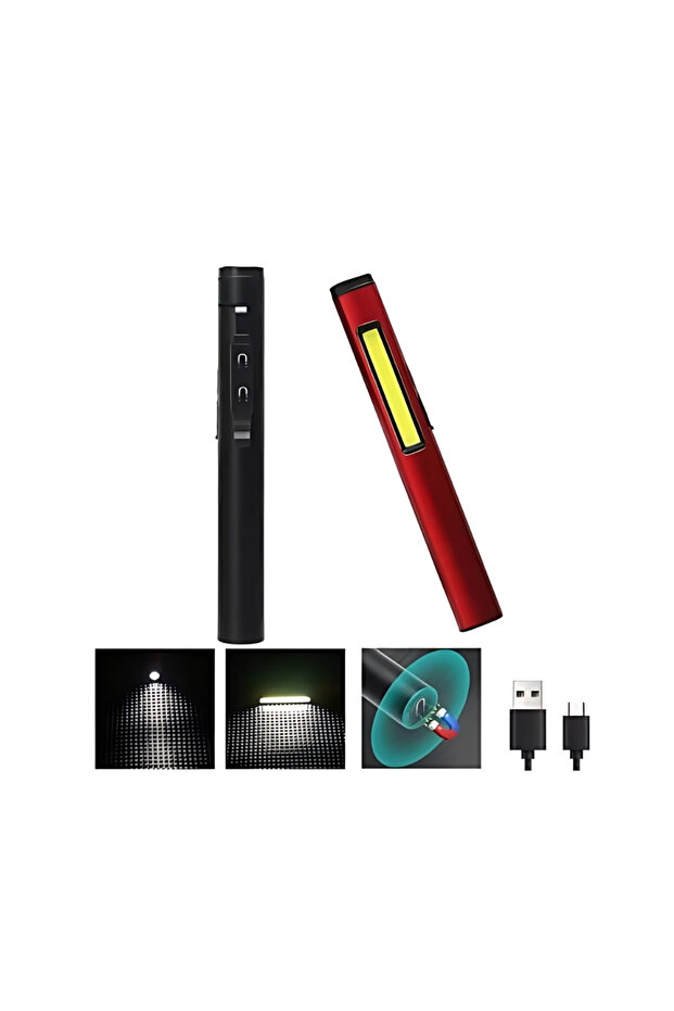 şarjlı mıknatıslı çalışma lambası watton wt-307s - 5