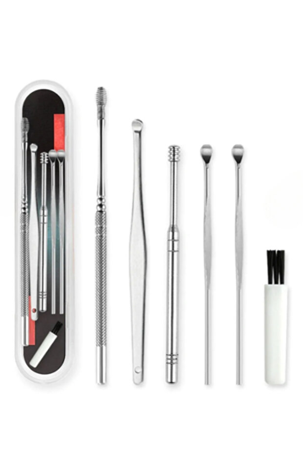 Çelik Kulak Bakım Seti 6 Parça - 1