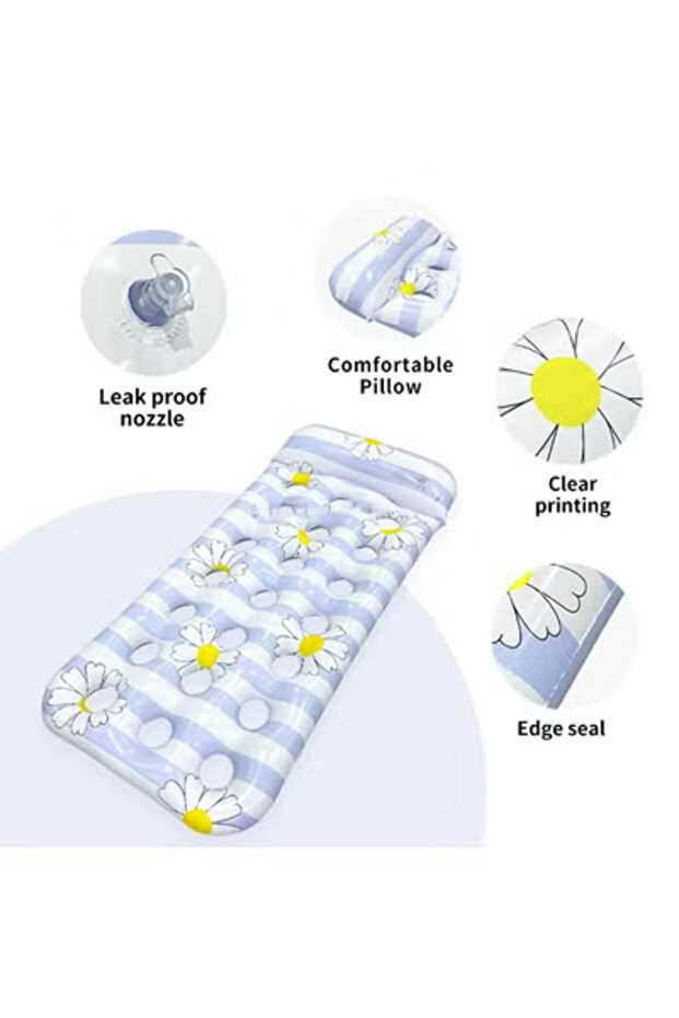 عوامة سباحة قابلة للنفخ 180×88 سم - 2