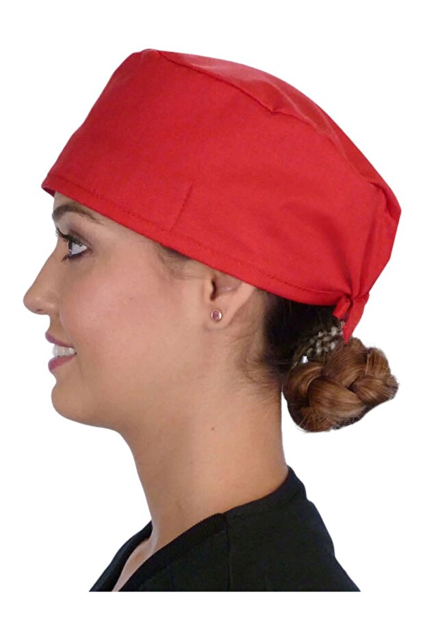 Surgical cap Red - 2