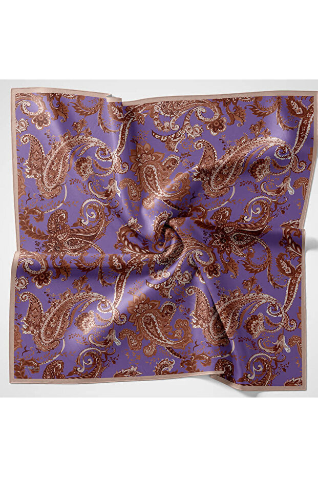 Eșarfă cu model natural - 1