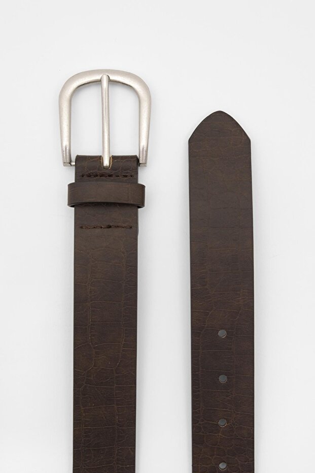 Kahverengi suni deri kemer - 2