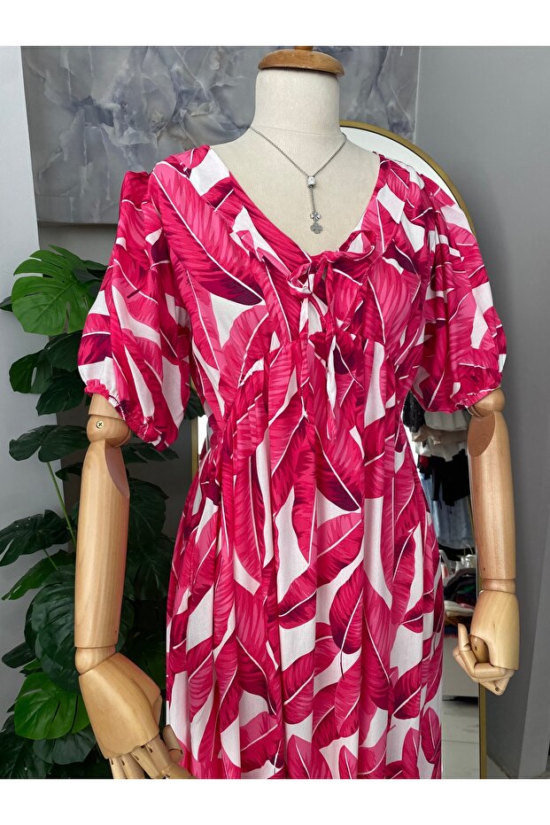 Kısa kollu elbise - 3