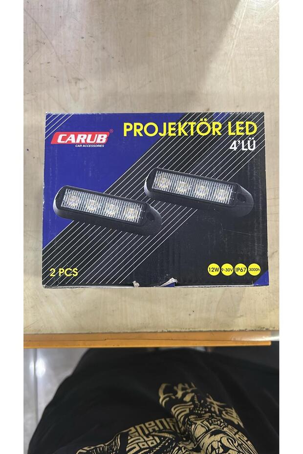 PROJEKTÖR LED 4LÜ 2PCS - 1