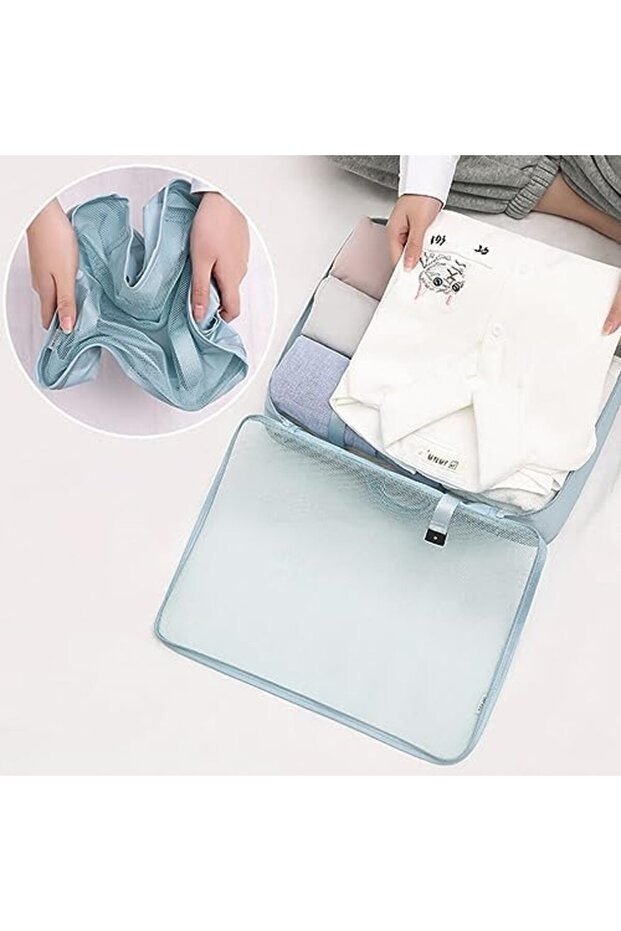 مجموعة من 7 مكعبات تعبئة لحقائب السفر - 4