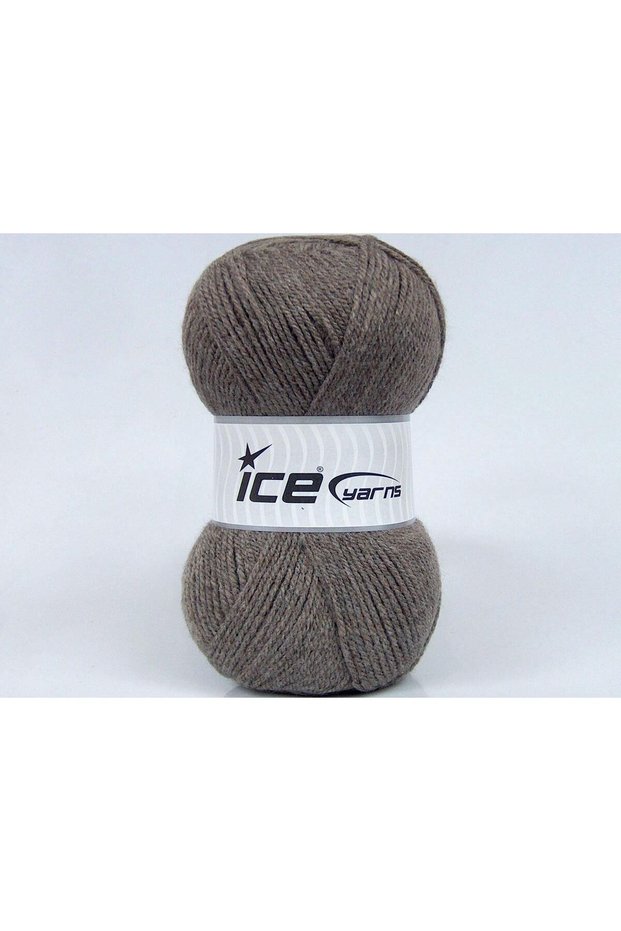 Lot of 4 X 100Gr Skeins Ice Yarns Gonca Hand Knitting Yarn Dark Camel