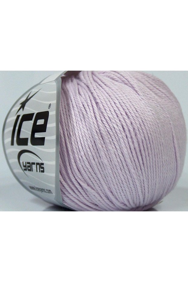 8X50Gr. Baby Cotton Light Lilac Baby, Summer Yarns, Cotton, 100% Cotton, Anti-Bacterial, Machine Wash