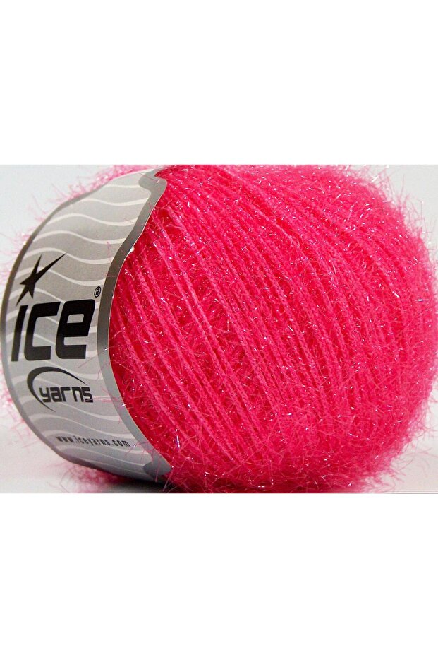 8X50Gr. Sparkle Soft Metallic Glitter Dark Pink Metallic Glitter, Soft, Shaggy, Winter