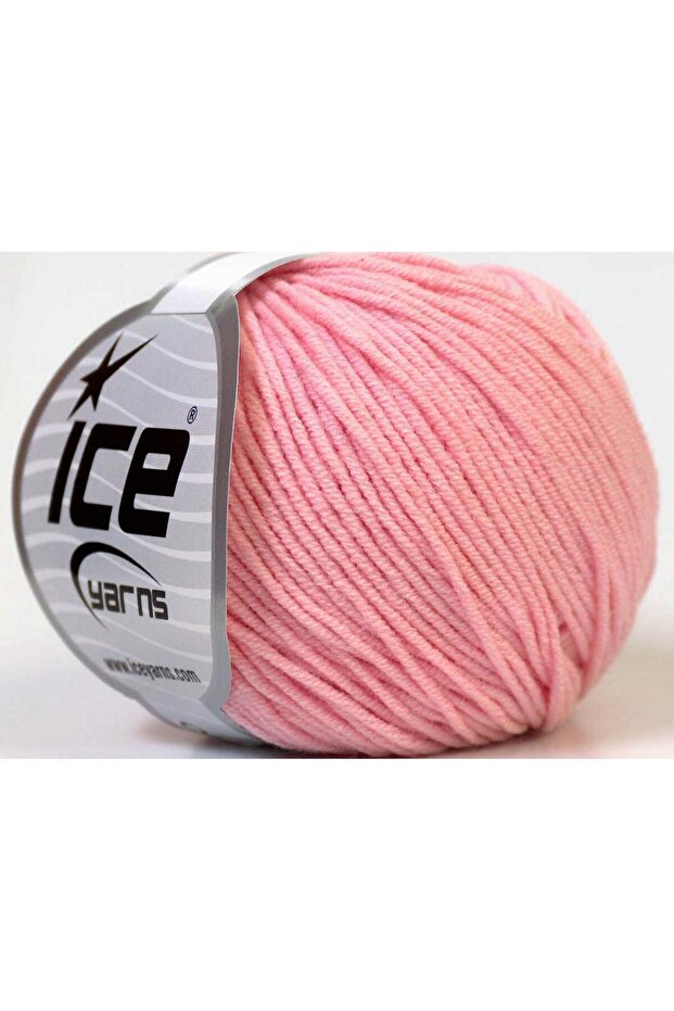 8X50Gr. Alara Cotton, Acrylic Light Pink Summer Yarns, Cotton