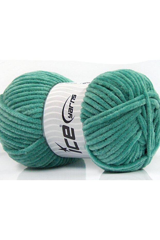 (4 Pcs the 100g.) Chenille Baby Micro Fiber 4 Pack Green