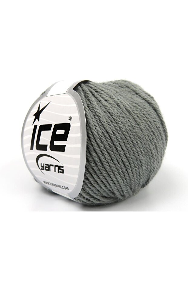 8X50Gr. Lana Morbida Acrylic, Wool Grey Winter, Wool, Acrylic