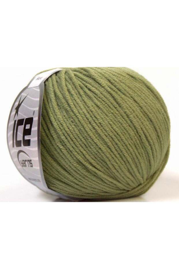 8X50Gr. Alara Cotton, Acrylic Light Khaki Summer Yarns, Cotton
