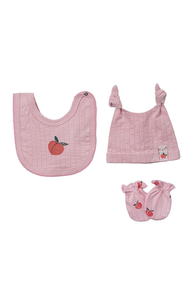 ŞEFTALİ BEŞLİ SET Pembe - 2