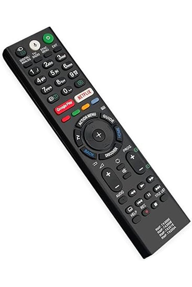 RMF-TX300E/TX200E Voice Remote for Sony Bravia KD-85X8500D, KD-55X9300E, FW65X9001E & More