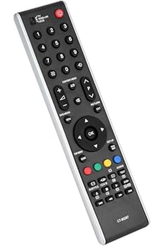 CT-90287 Replacement Remote for Toshiba TVs CT90273, CT90274, CT90307 & CT-90327