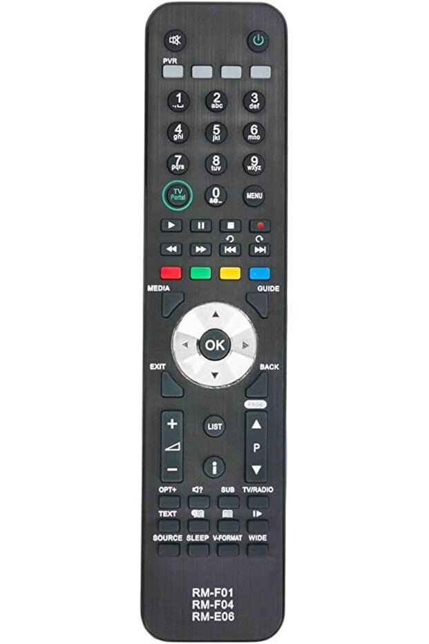 RM-F01/F04/E06 Remote for Humax HD Recorders IHDR-5050C 5200C HDR-FOX T2 HDR-7500T