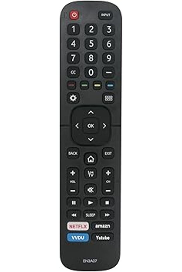 EN2A27 Universal IR Remote for Hisense Smart TVs H5 H7 H6D H7D H8C H5D H5C 40H5 48H5 32H5C 43H5C - 1