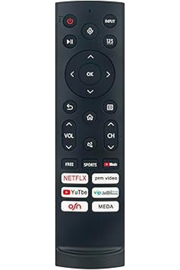 ERF3F90H Voice Remote Replacement for Hisense QLED 4K TV – Sub ERF3A80 to EN6A64H Series