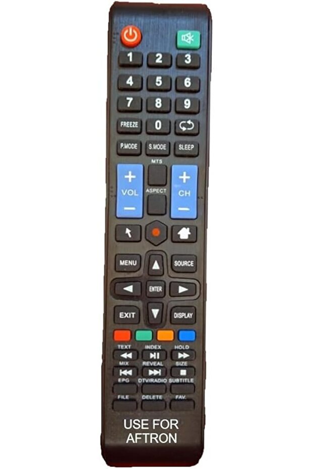 Replacement Remote Control Compatible with AFTRON SMART LCD LED TV