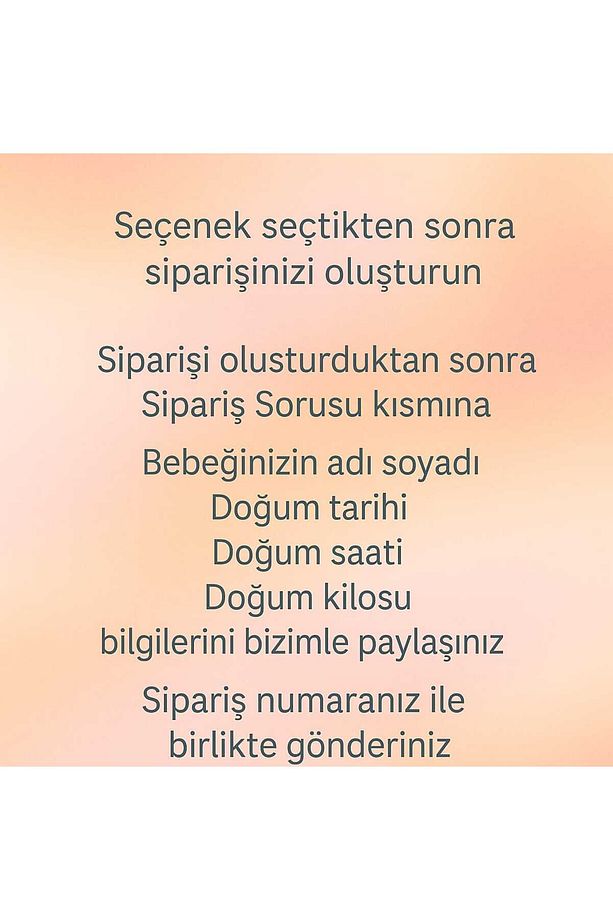İsme Özel 3D Bebek Hatırası – Doğum Tarihli Dekoratif Masa Süsü (Mavi) - 5