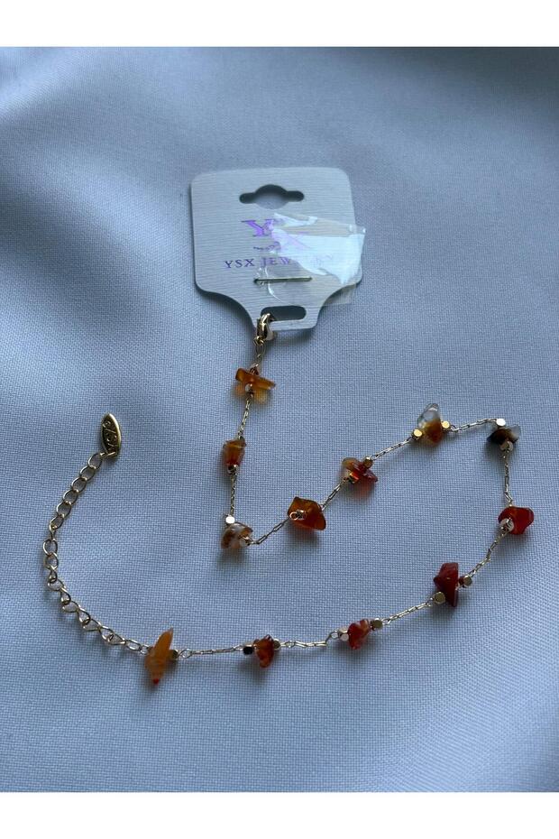 Stone Detailed Anklet