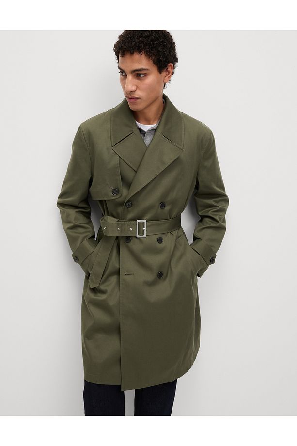 Pamuklu Relaxed Fit Trençkot - 3