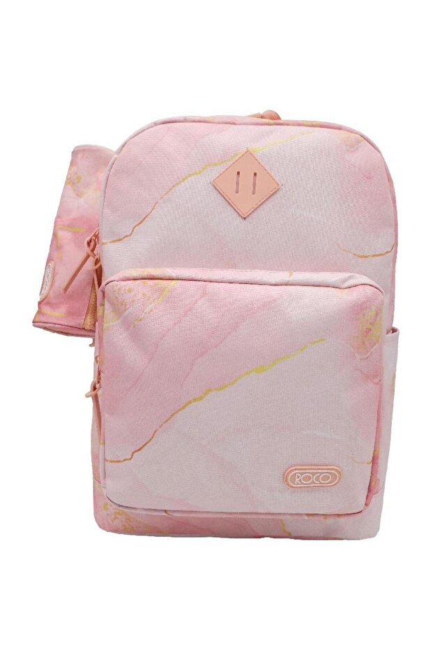 Marble Backpack with Accessory - 2