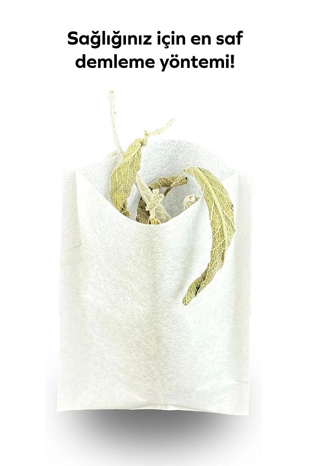 Çay Demleme Poşeti ( Ev Tipi Demlik için) 9.5x17cm 100 Adet - 3
