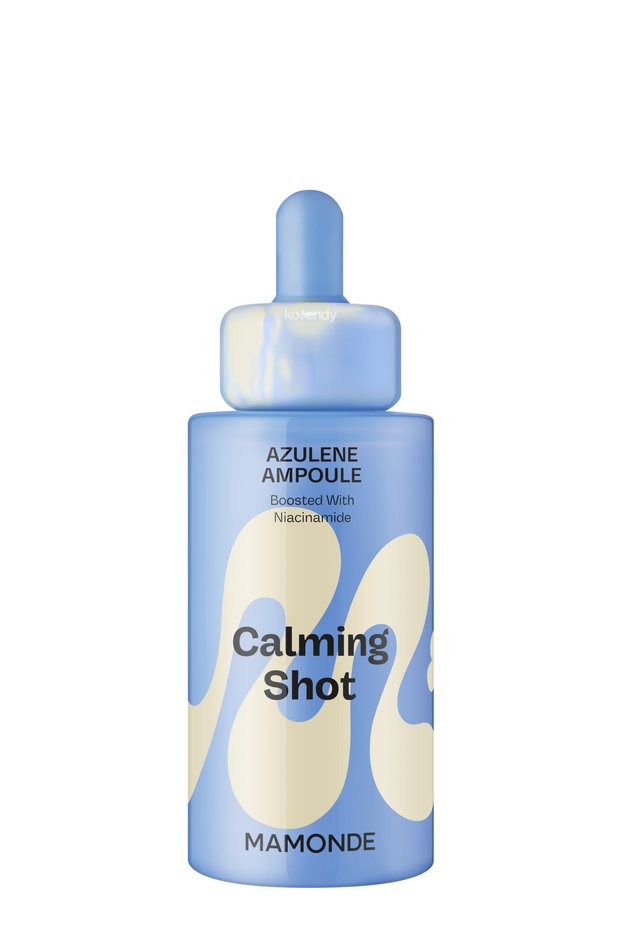 Calming Shot Azulene Ampoule - Heat Reducing and Anti-Blemish Blue Azulene and Chamomile Water Serum 50ml
