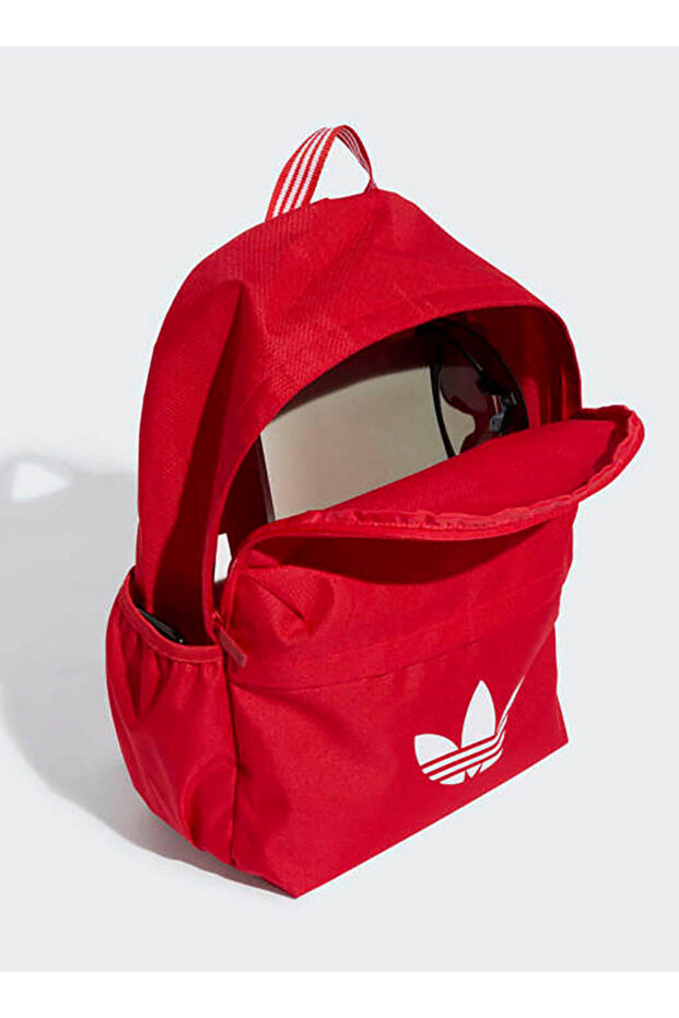 Logo Print Backpack with Adjustable Strap and Zip Closure - 30x13x42 cm - 3