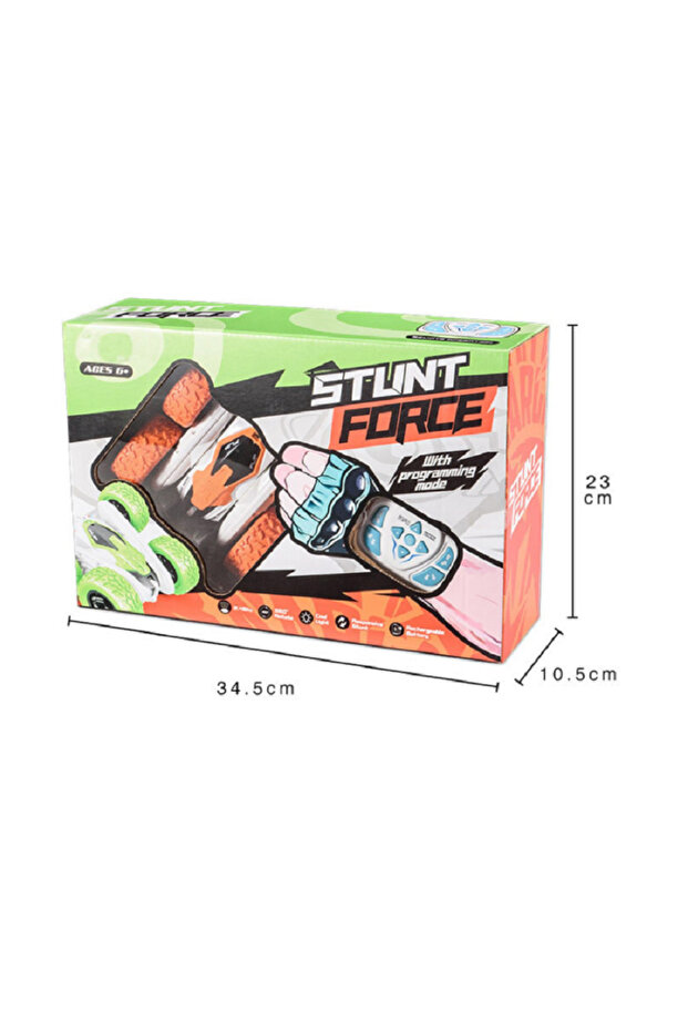Stunt Force RC Car with Gesture Control & Programming Mode Ages 6+ - 2