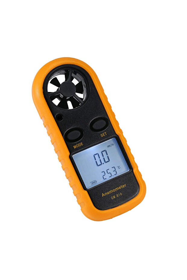 Digital anemometer, portable, LCD display - 1