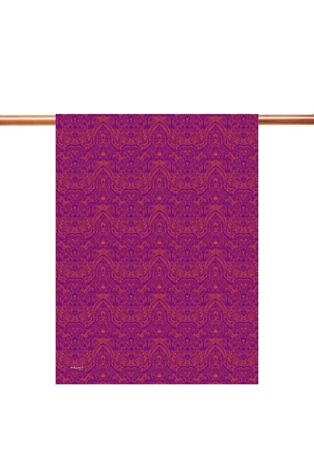 Natural Patterned Shawl - 1