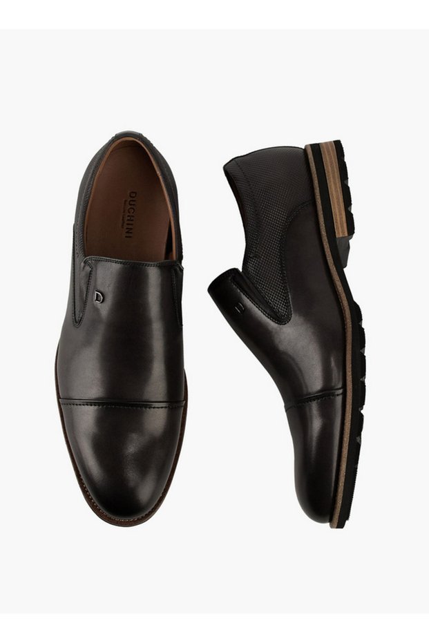 Men's Textured Loafers