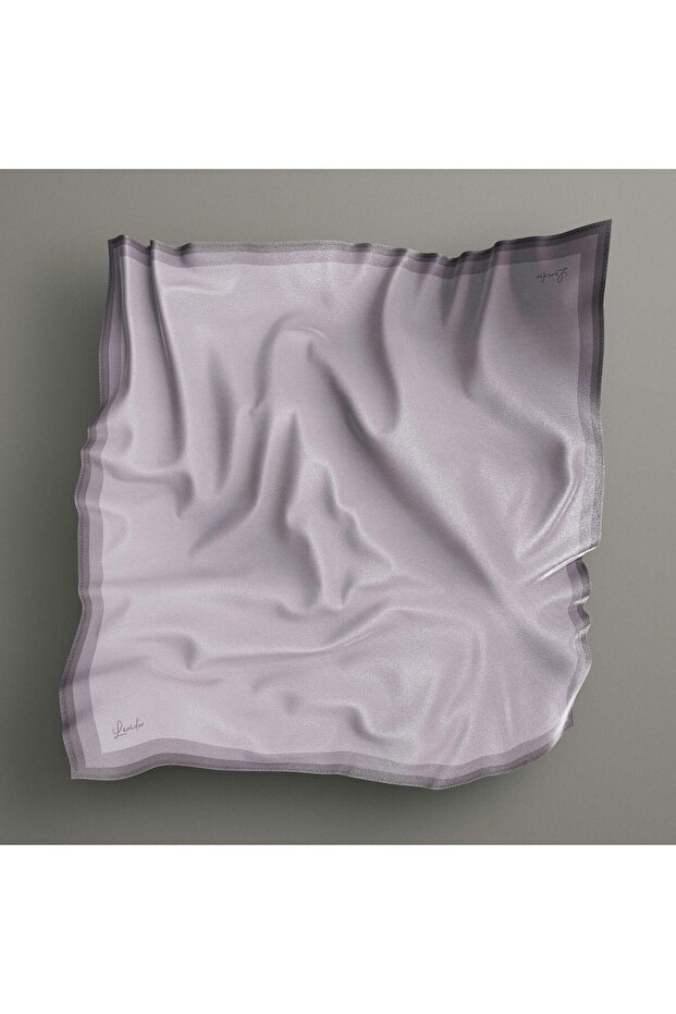 وشاح أورا بنمط تباعد الألوان بلون موحد - 2