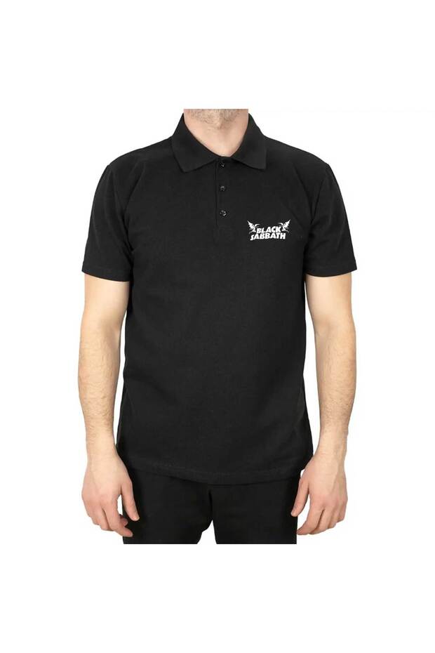 تي شيرت بولو ياكا بلاك ساث أسود