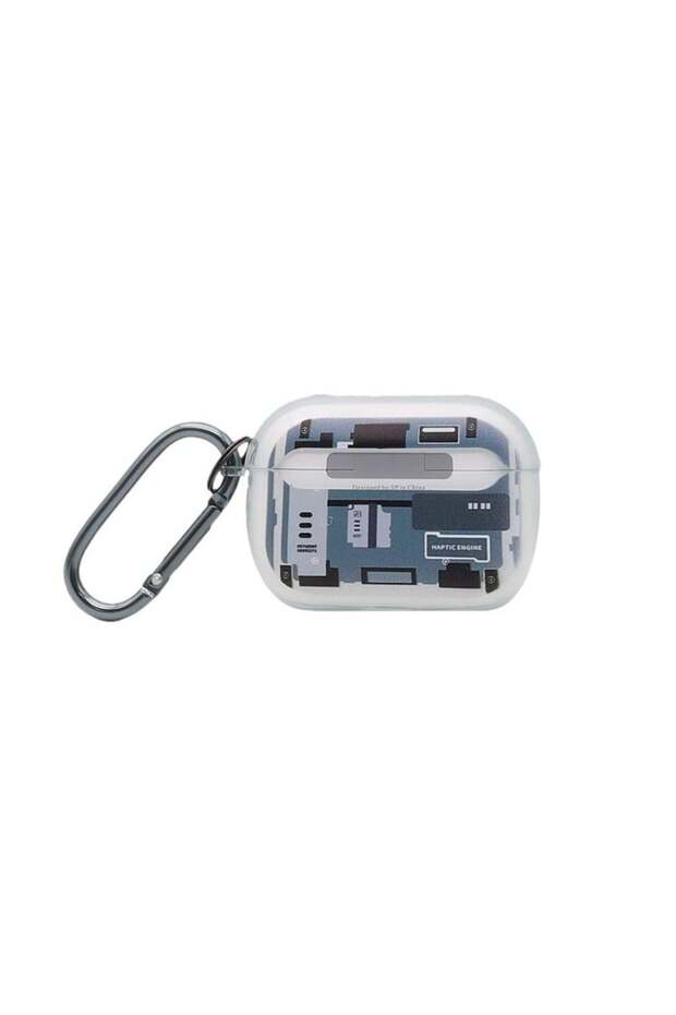 AirPods Case, Transparent Color, First Edition, Transparent Gray - 1