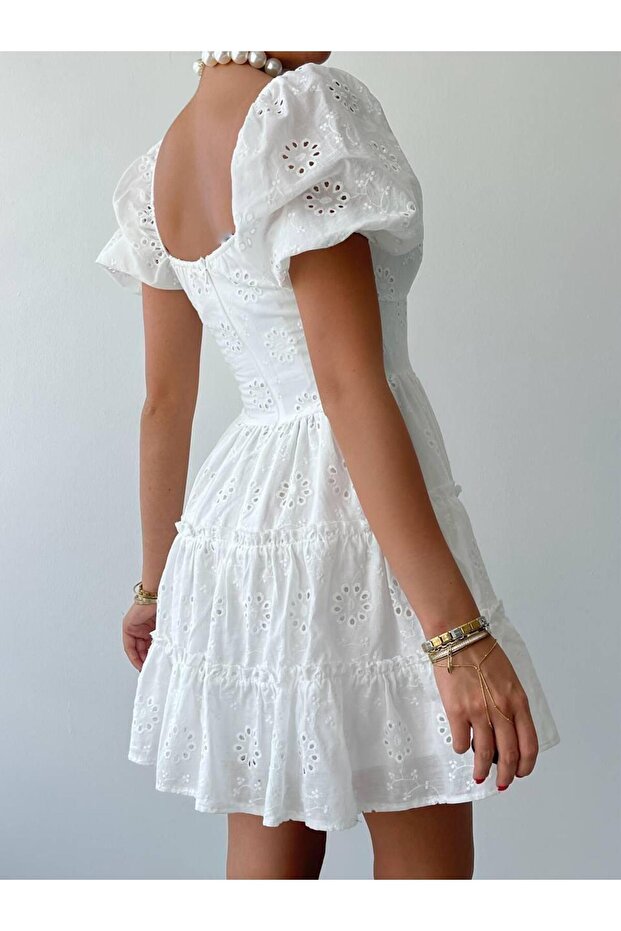 Massa Mini Elbise - 5