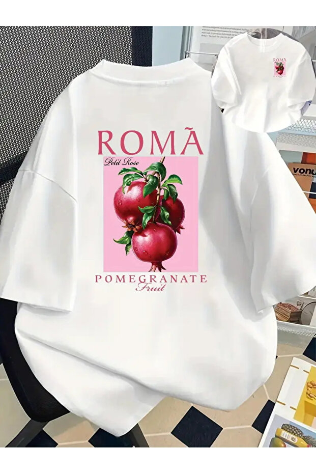 Premium Oversize Cut Short Sleeve Printed T-Shirt