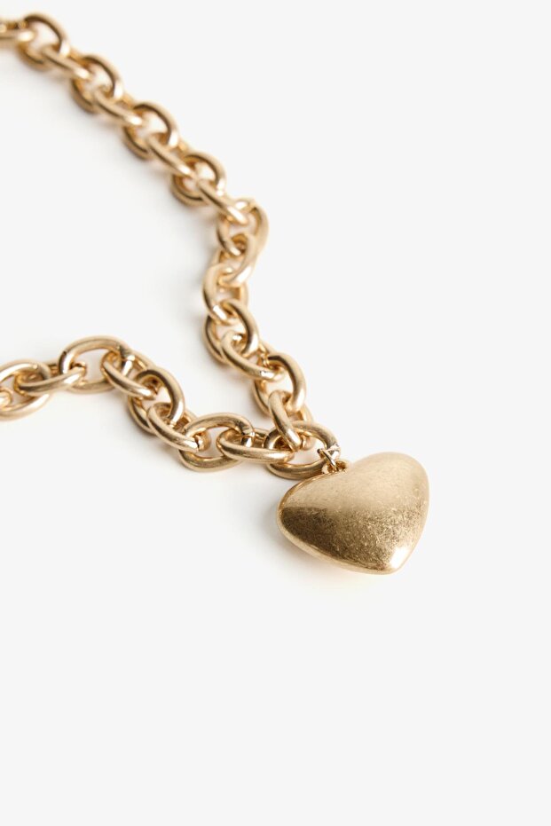 Kalp uçlu kolye - 3