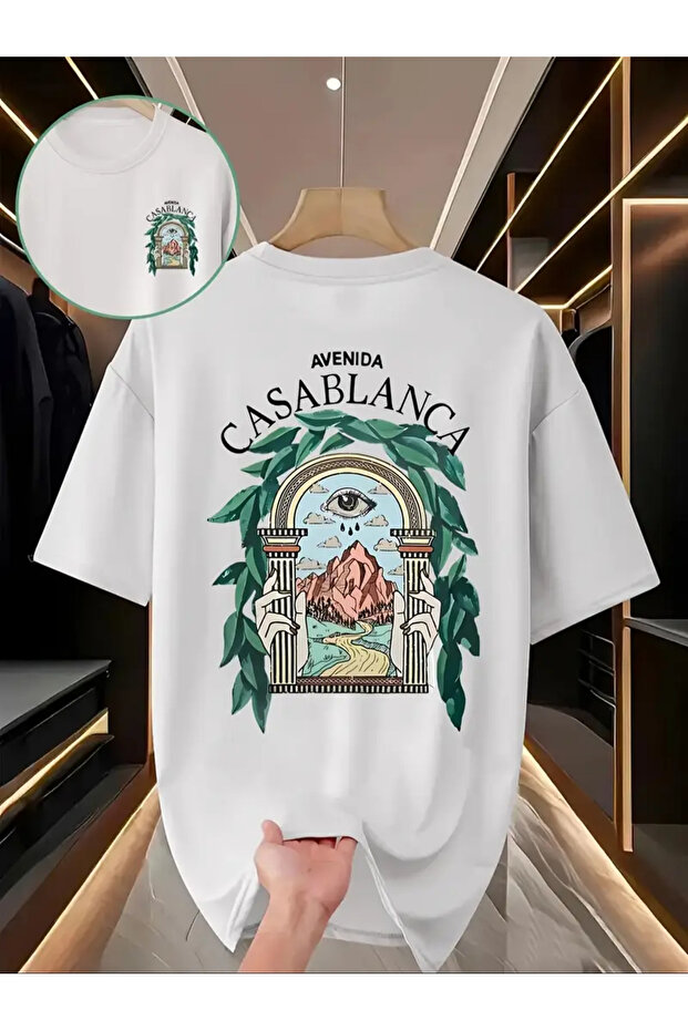 Premium Oversize Cut Short Sleeve Printed T-Shirt