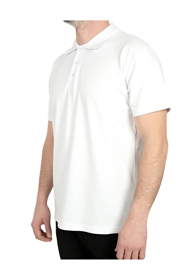 Dark Tranquillity Лого Поло Бяла тениска - 3