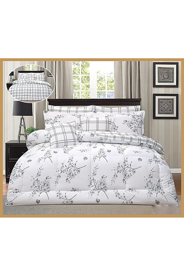 مفرش مشجر بالوان متعددة - 1