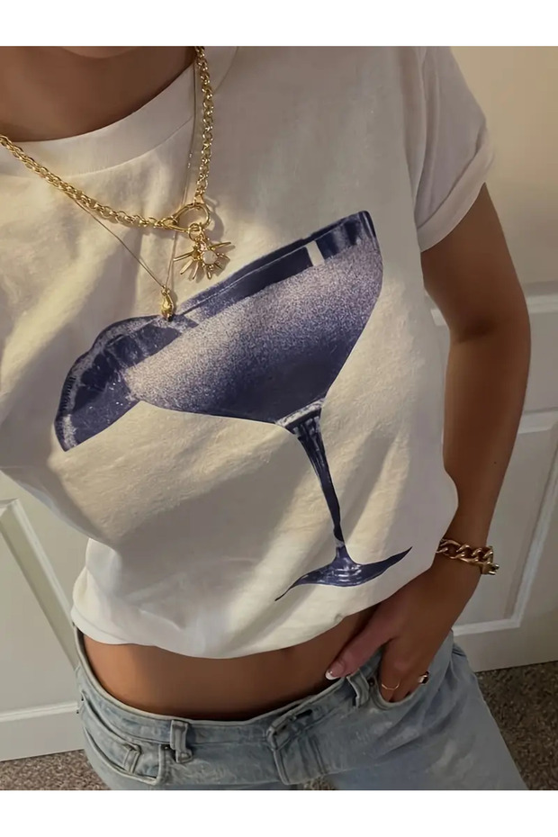 Premium Oversize Cut Short Sleeve Printed T-Shirt