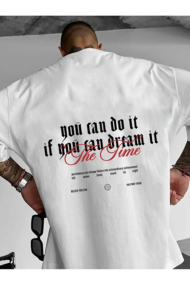 Premium Oversize Cut Short Sleeve Printed T-Shirt