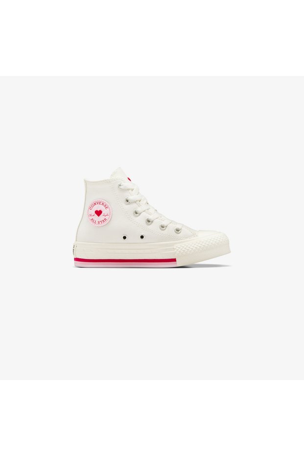 Chuck Taylor All Star Eva Lift Kids White Platform Sneaker