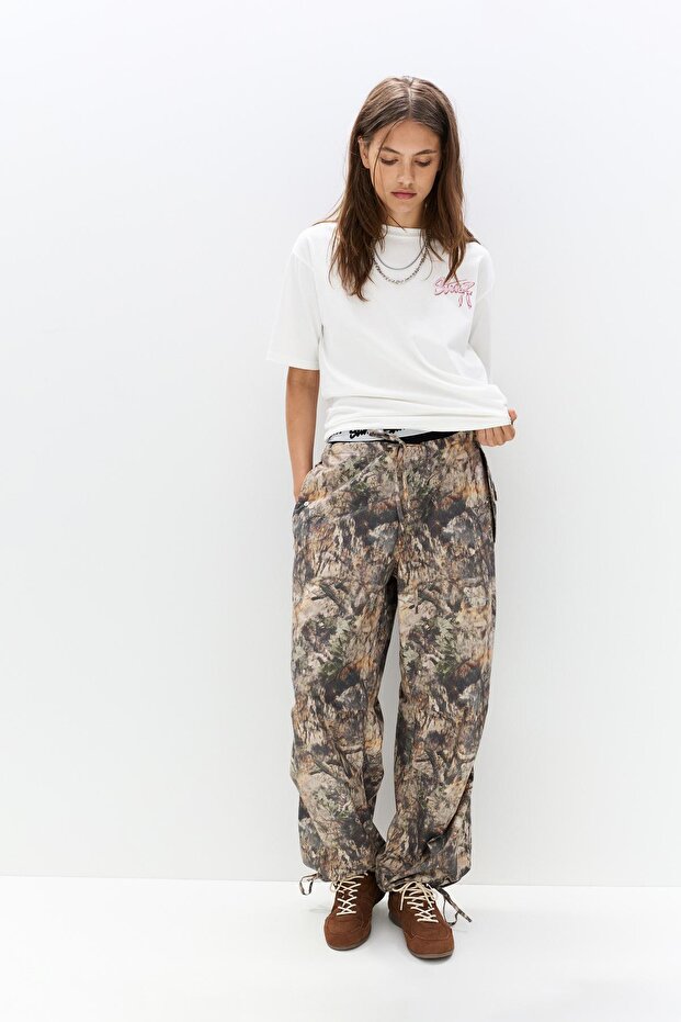 STWD bağcıklı t-shirt - 3