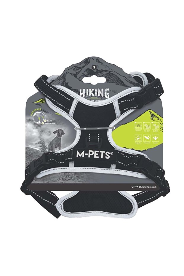 Hiking Reflective Soft Backpack Black (S)