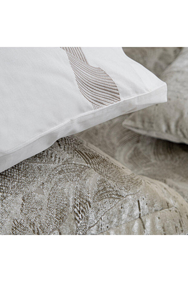 Home Leaf Çeyiz Seti 11 Parça-Krem - 4