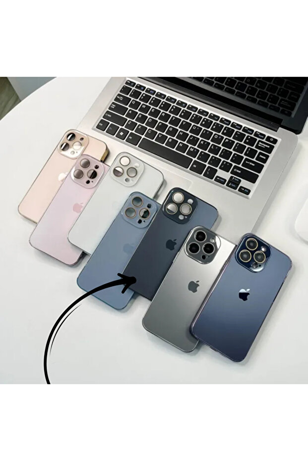 Silver Case for iPhone 14 Pro, Polyurethane Material - 6